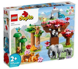 乐高LEGO 得宝10972海洋10973南美洲10974亚洲野生动物智力拼接