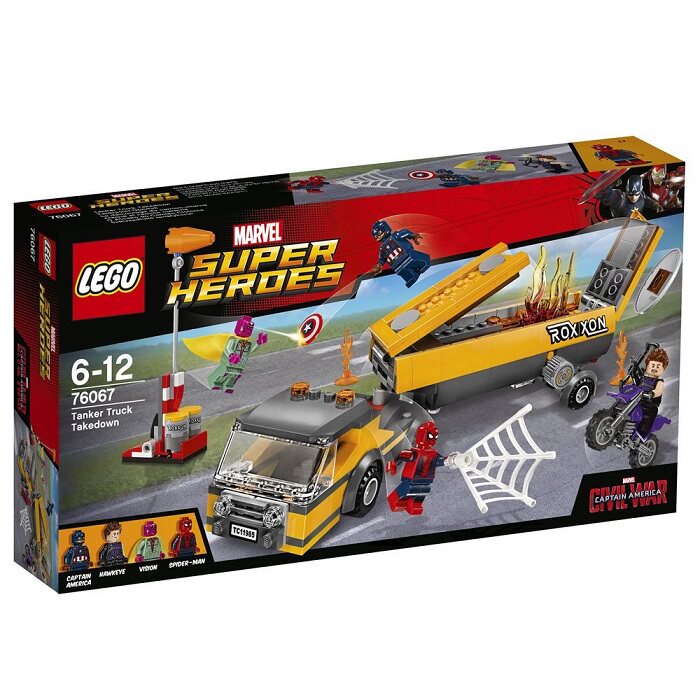 乐高lego 76067超级英雄系列 拆解油罐车2016款智力玩具儿童