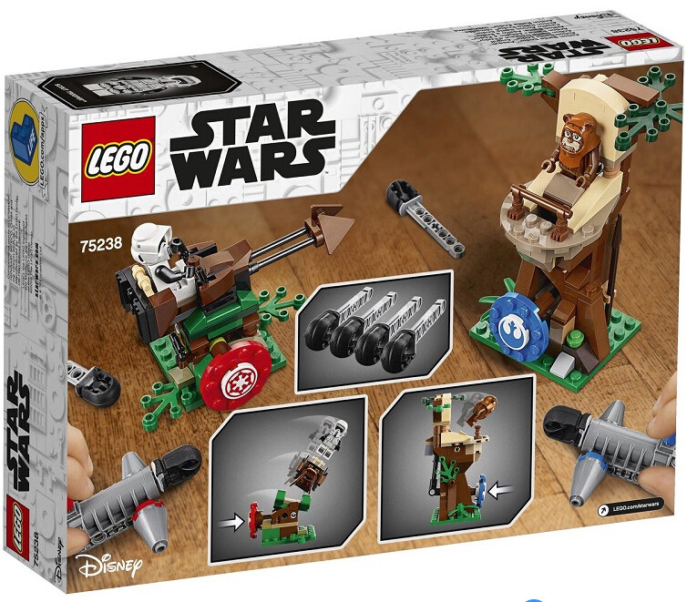 lego乐高 星球大战系列75238恩多战役突击行动拼装积木玩具2019款