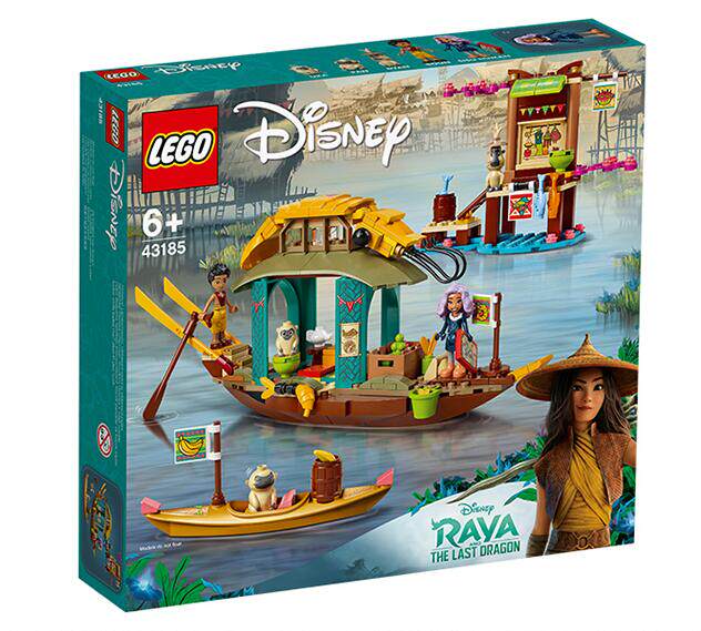 乐高LEGO 43185Boun的小船迪士尼系列积木玩具儿童智力拼接2021款