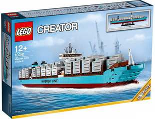 乐高LEGO 10241 Maersk 马士基货轮2014款限量版智力拼接款收藏
