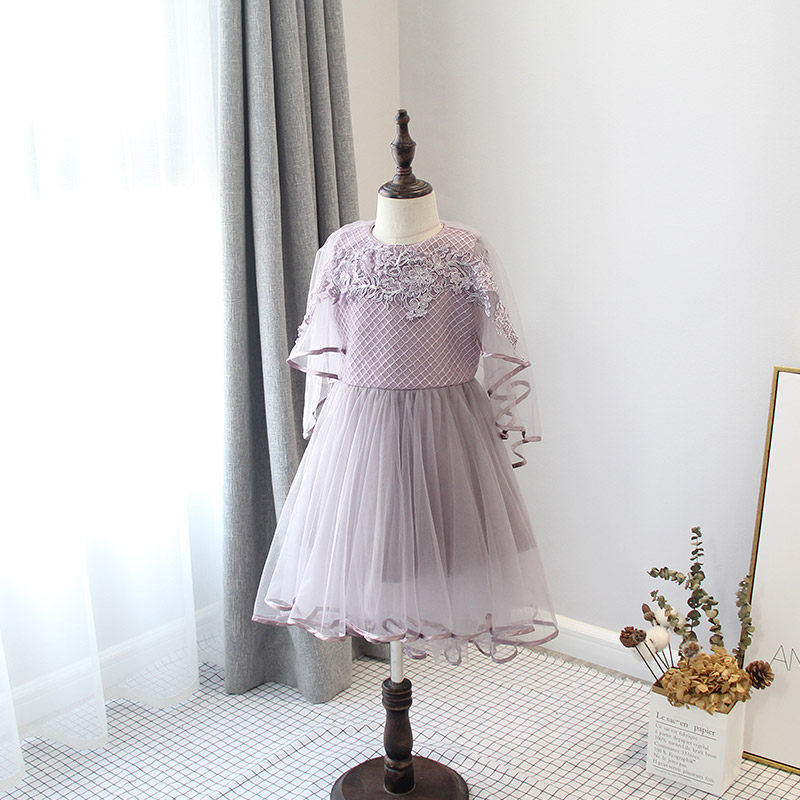 冬款annica story艾尼卡夹棉加厚背心裙女童公主裙礼服an85182