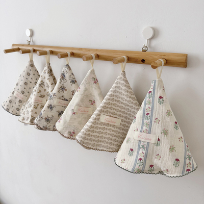 可爱挂式擦手巾厨房抹手毛巾