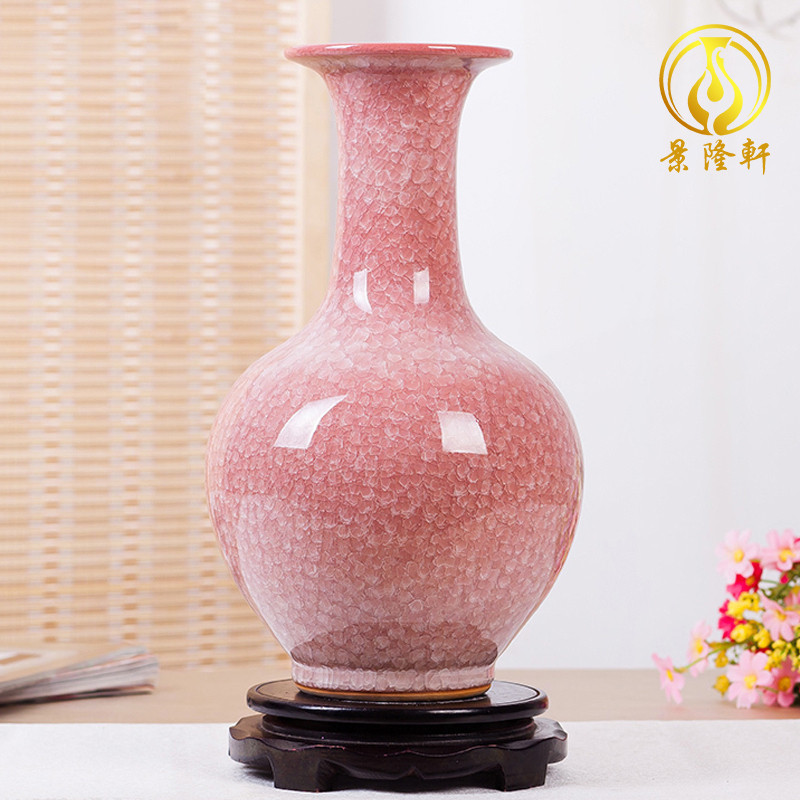 景德镇仿古官窑裂纹釉家居装饰