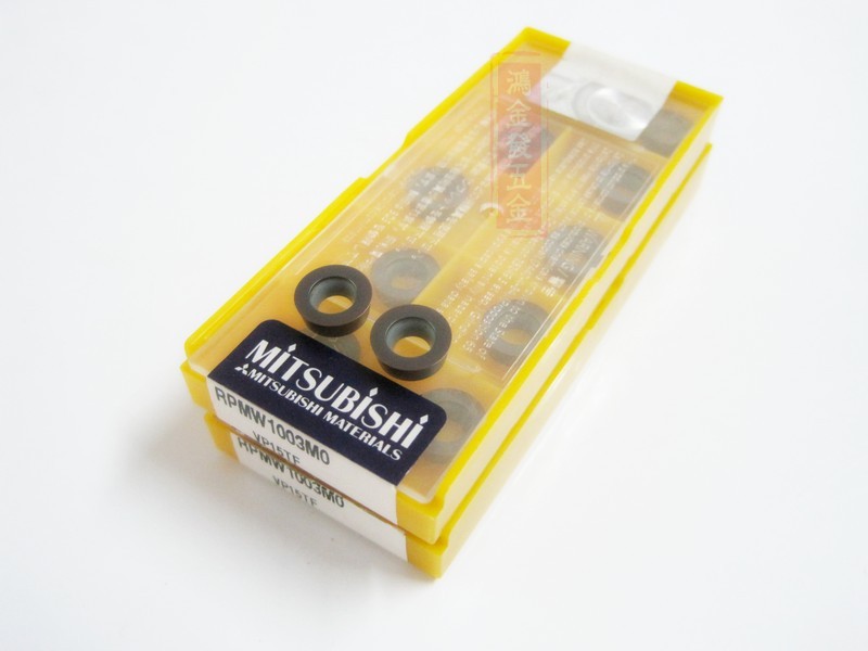 包邮日本三菱数控刀片RPMW1003MO VP15TF R5刀片圆刀粒 不锈钢用