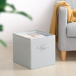 天纵收纳箱衣柜收纳盒整理箱无盖卡布艺抽屉储物箱子