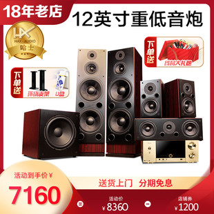 家用客厅发烧级7.1音响 18年诚信店哈士HAX163家庭影院5.1音箱套装