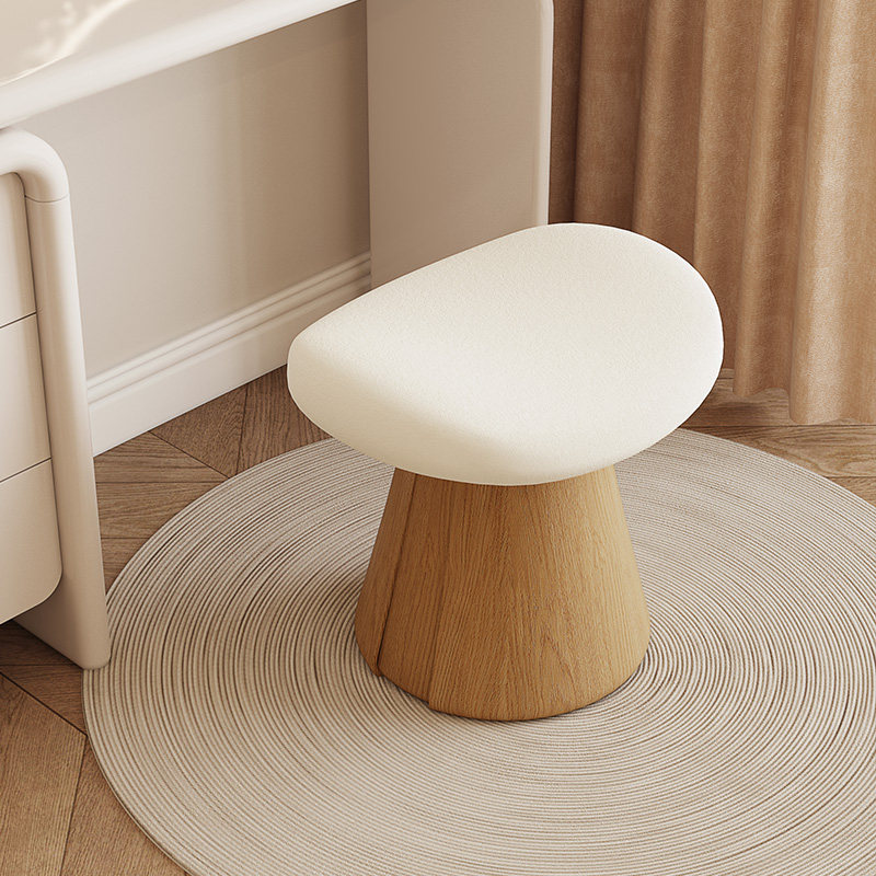 奶油风化妆凳梳妆凳女生卧室轻奢高级感2025新款可旋转化妆台椅子,住宅家具,梳妆凳,淘宝优惠券,粉丝福利购,淘宝优惠卷