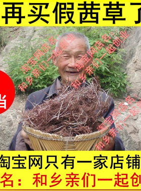 野生茜草生地膏倪海厦中药材血见愁 茜草根 红根草娃娃拳拉拉秧根