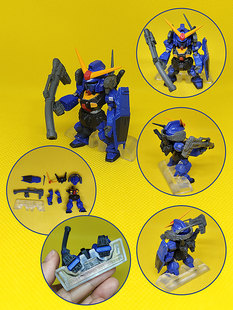 Bandai万代高达机甲模型拼装 简易bb战士 包邮 玩具清仓9.9元