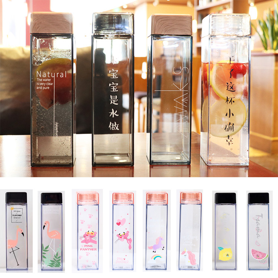 水杯少女心创意方形ins风潮流