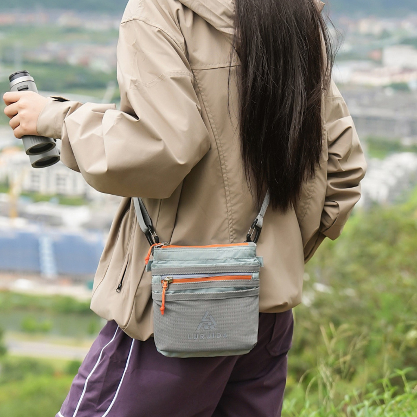 超轻便携户外腰包男女骑行跑步运动斜挎包通勤机能风多功能手机包