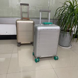 全铝镁合金拉杆箱商务凳机箱配色礼品旅行箱轻奢 2025年新款