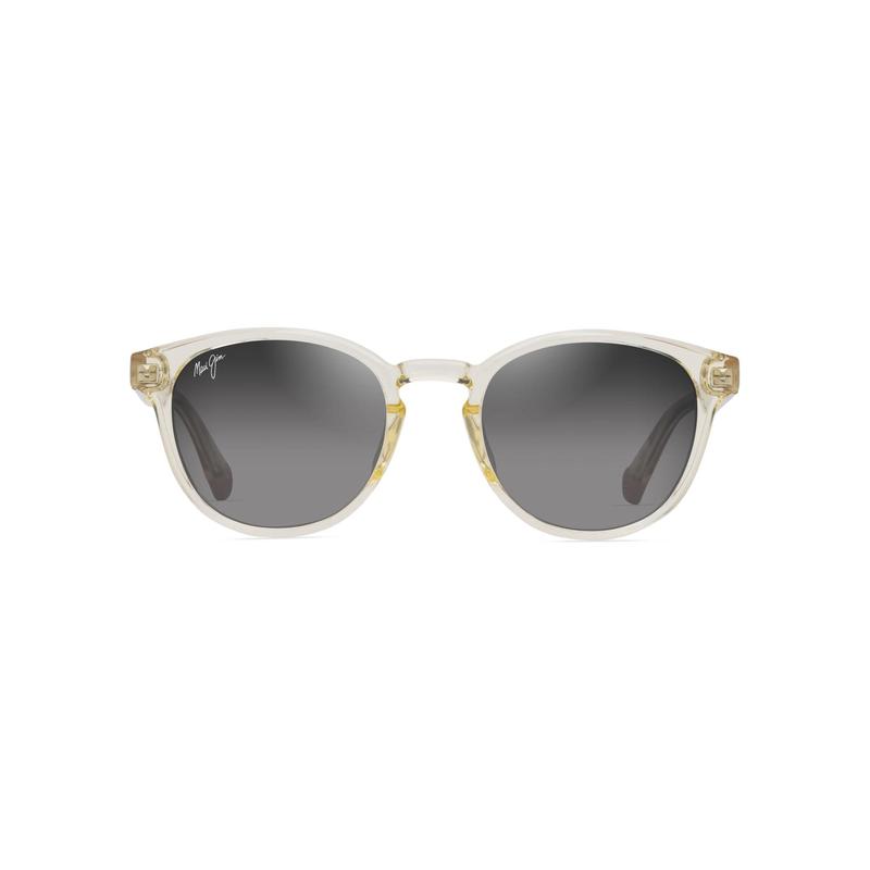 海外代购MauiJim女士太阳眼镜偏光防眩光圆框透明框日常佩戴
