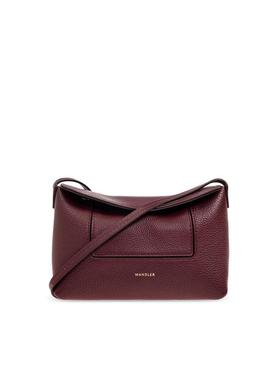 代购WANDLER精致小牛皮女士斜挎包迷你链条包奢华复古手提单肩包