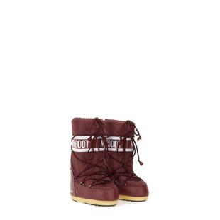 代购MOON BOOT女士雪地靴防水保暖防滑耐磨高筒系带抽绳调节