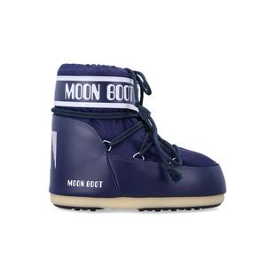 代购 BOOT女士雪地靴防水保暖防滑透气低帮系带设计logo印花 MOON