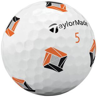 代购Taylormade高尔夫球低旋转高速飞行稳定球路紧密散射白色