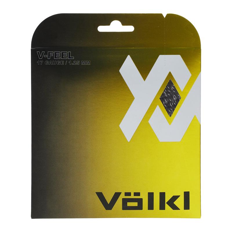 代购Volkl网球线软手感聚氨酯涂层金属螺旋结构增强旋转17 GAUGE