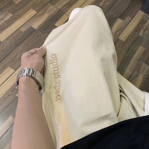 204-K257-P50日系卡其色裤子男款春夏季潮牌直筒宽松工装休闲长裤图片