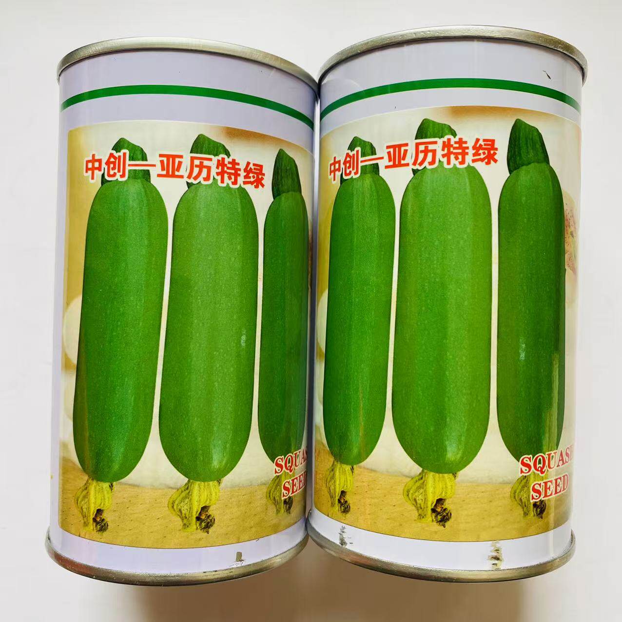 中创亚历特绿西葫芦种子四季高产耐热春秋翠绿蔬菜西胡芦种籽孑