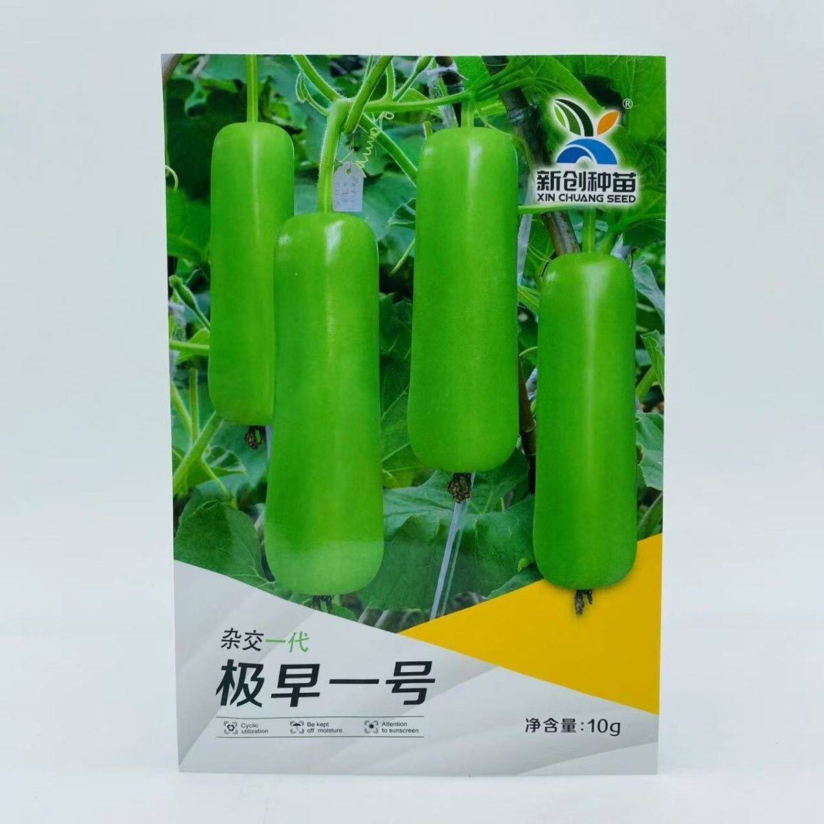 极早一号短瓠瓜种子 中早熟瓠瓜蒲瓜种子瓠瓜种短圆棒型蒲瓜种子