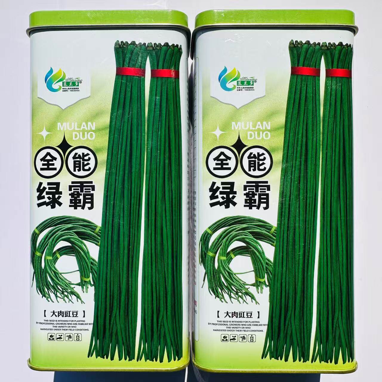 全能绿霸豆角种子901升级黑眉豆角种子大肉豇豆种子白籽白花抗热