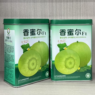 香蜜尔甜翠宝甜瓜种子绿宝石甜瓜种子日本甜宝薄皮香瓜大田基地种