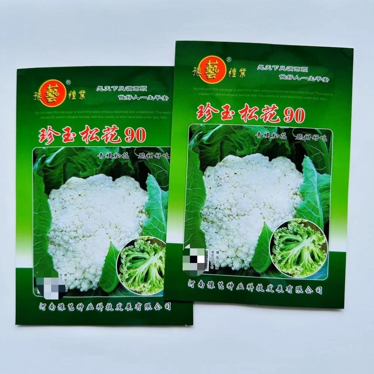 珍玉松花90/100松花菜种子青梗花椰菜种籽花菜春夏秋四季蔬菜种孑