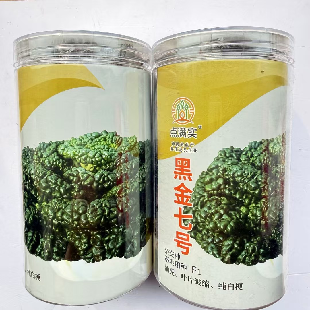 黑金七号杂交乌塌菜种子耐寒黑心乌塌菜籽菊花心秋冬青菜原装400g