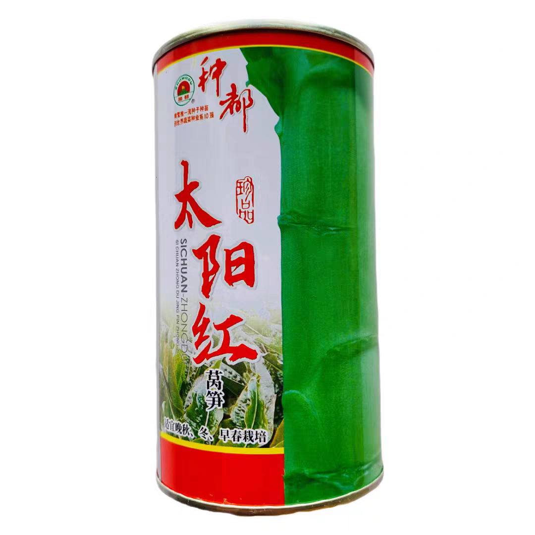 种都红尖叶莴笋种子耐热耐寒尖叶莴苣种籽太抗病高产南北方春秋播