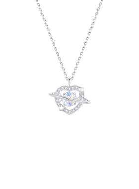 AUGUST HARMONY八月和谐 925银锆石项链灵动甜美初恋感高级感女款