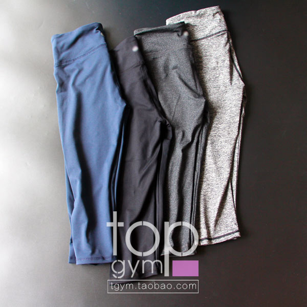 瑜伽速干面料显瘦春夏女款七分裤