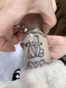 猫酱自制 复古纯银手镯本命年生肖锁不变色纯银999手镯可调节手镯