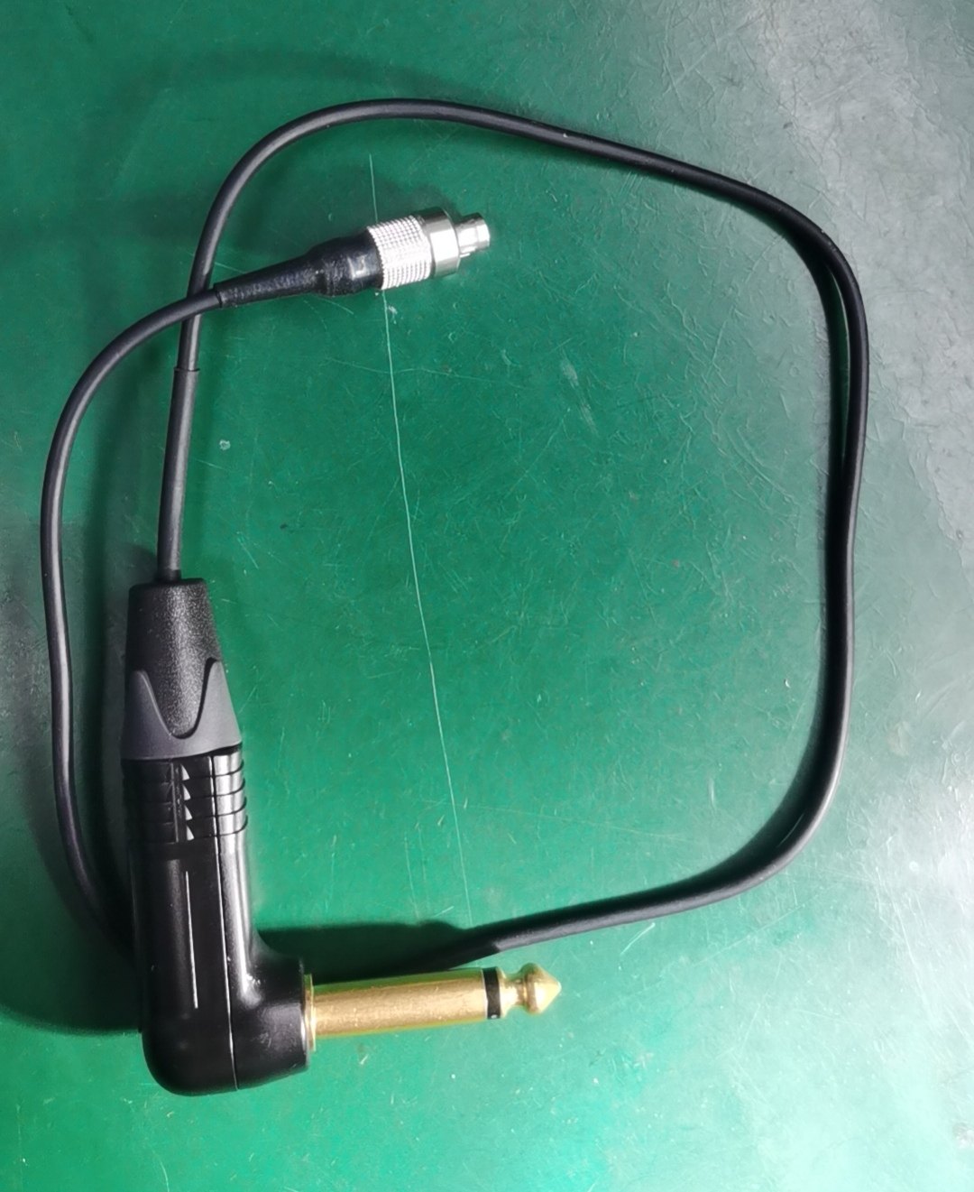 定制纽崔克6.5插头转雷莫lemo3插头转6.35大二芯卡侬插乐器连接线