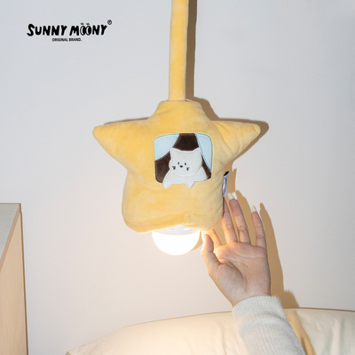 五角星小猫小夜灯氛围装饰