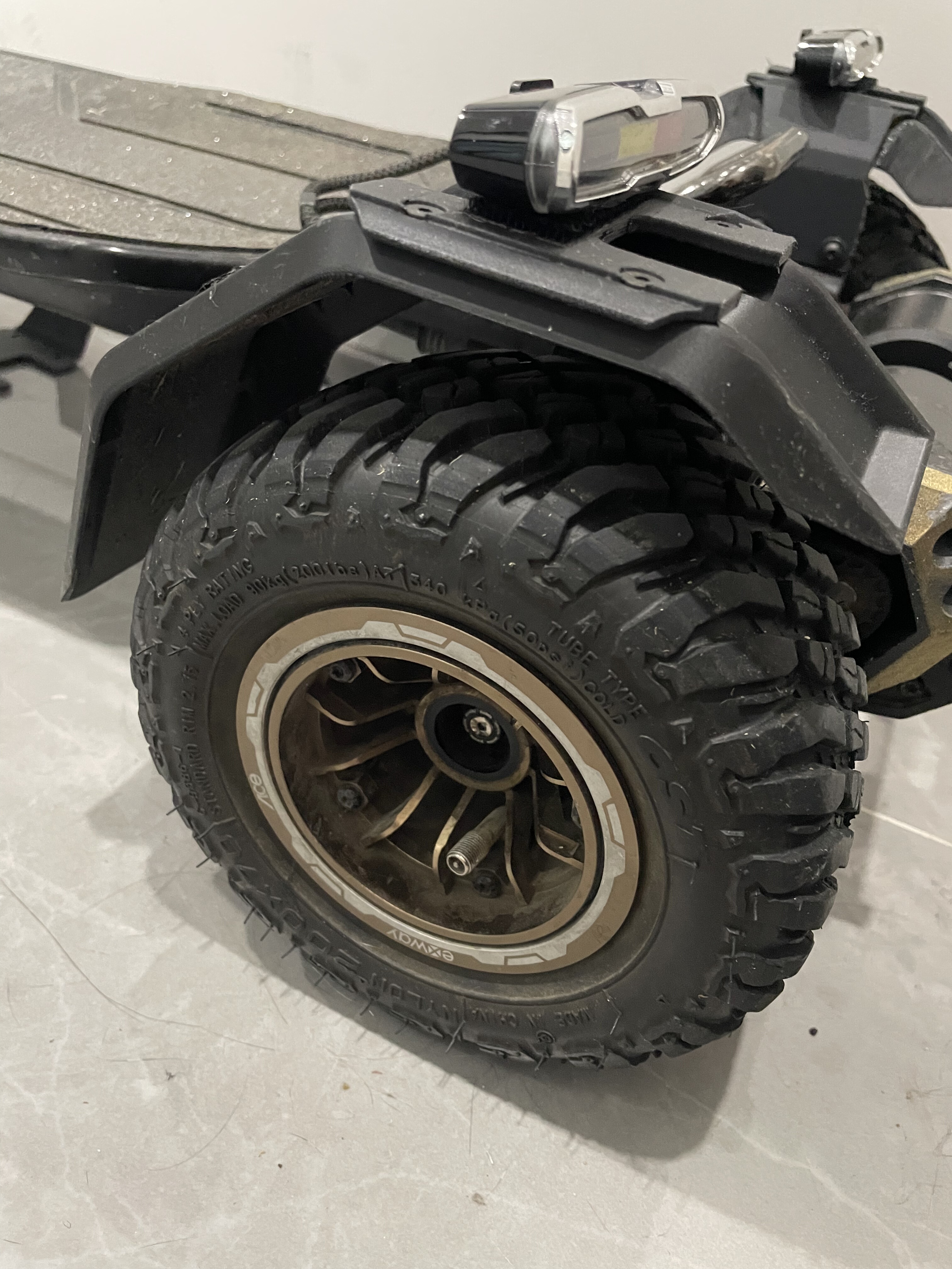 Exway Atlas 四驱电动滑板专用挡泥板｜200mm大轮新款适配