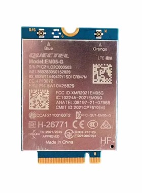 Thinkpad P16 P16s T16 Z13 Z16 Gen1 4G模块 EM05-G  5W10V25829