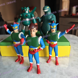 蜡笔小新动感超人 康达姆机器人 光屁屁怪兽恐龙可动手办摆件模型