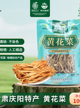 甘肃庆阳特产【黄花菜100g】