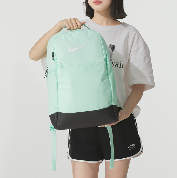 正品耐克NIKE运动休闲双肩包后背包学生书包DH7709-353户外包袋