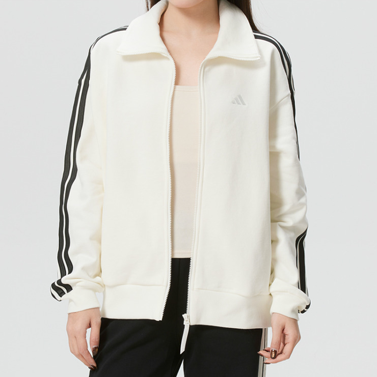 ADIDAS阿迪达斯女子马年限定白色加绒立领长袖夹克外套KS2817,运动服/休闲服装,运动茄克/外套,淘宝优惠券,粉丝福利购,淘宝优惠卷