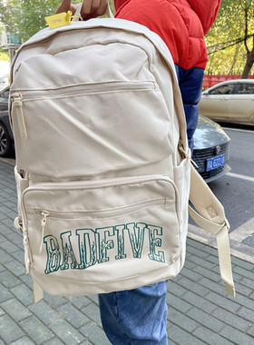 正品李宁lining大容量休闲双肩包后背包户外运动背包ABST349-1-2