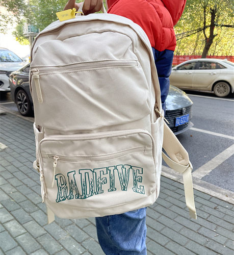 李宁休闲双肩包后背包