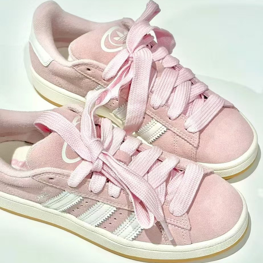 正品adidas阿迪达斯女子粉色低帮运动休闲板鞋休闲女鞋JQ5751