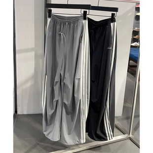 阔腿裤 子KX8931 ADIDAS阿迪达斯运动休闲宽松香蕉裤 正品
