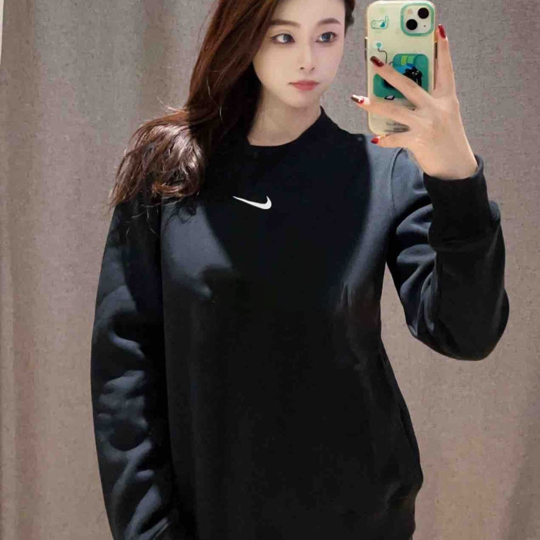 NIKE耐克25年秋季女子运动休闲训练服卫衣时尚套头衫DQ5752-010