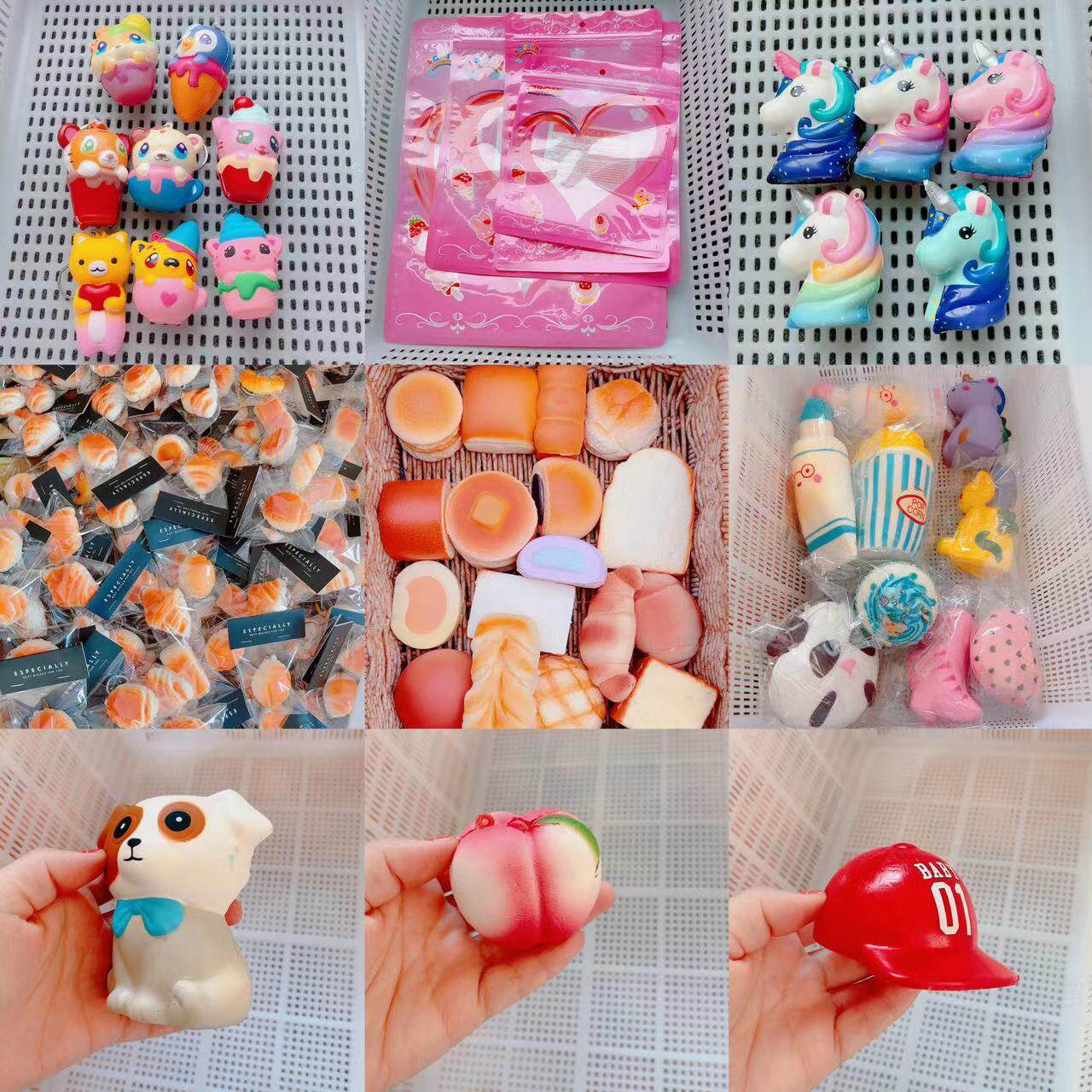 直播热卖仿真豆腐包面包学生礼物pu豆腐块发泡解减压食玩