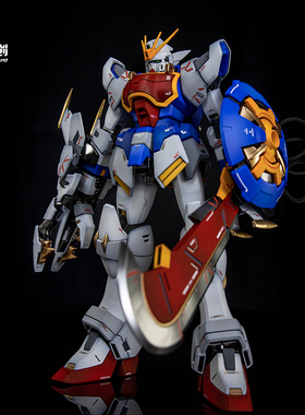 万代MG 1/100神龙高达EW 獠牙装备 伪阴影喷涂 上色 代工 加工