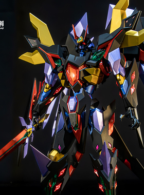 寿屋KP426超级机器人大战Z天狱篇056狩狼牙-罪喷涂上色 代工 加工